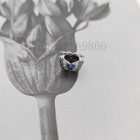 Pandora Blue Butterfly Sparkling Charm - Picture 3 of 6